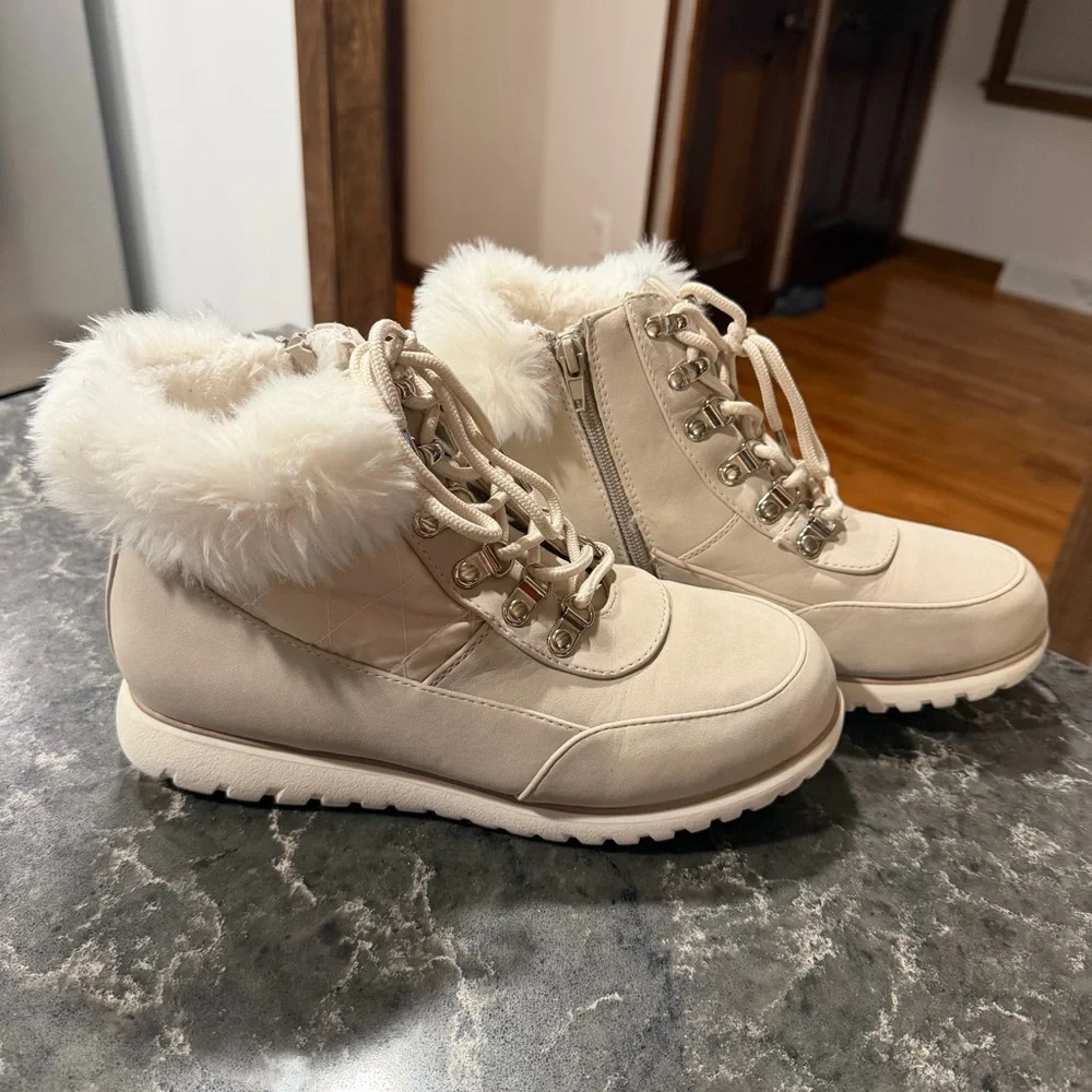 Karen Scott Wanona Faux Suede Booties - Picture 3 of 11